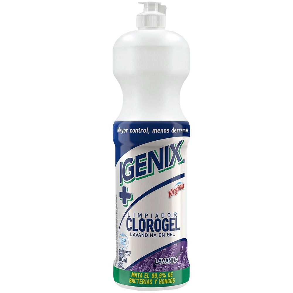 [7805040001825] Cloro Gel Igenix Lavanda 900ml