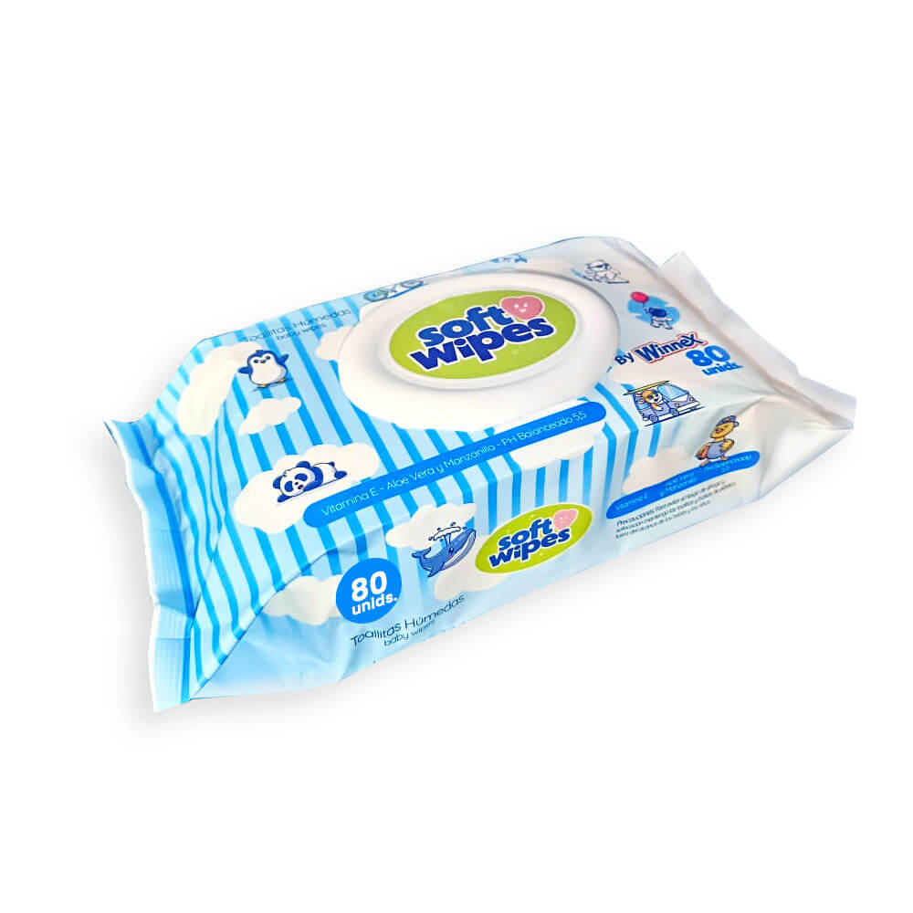 Toallitas Húmedas Soft Wipes 80un