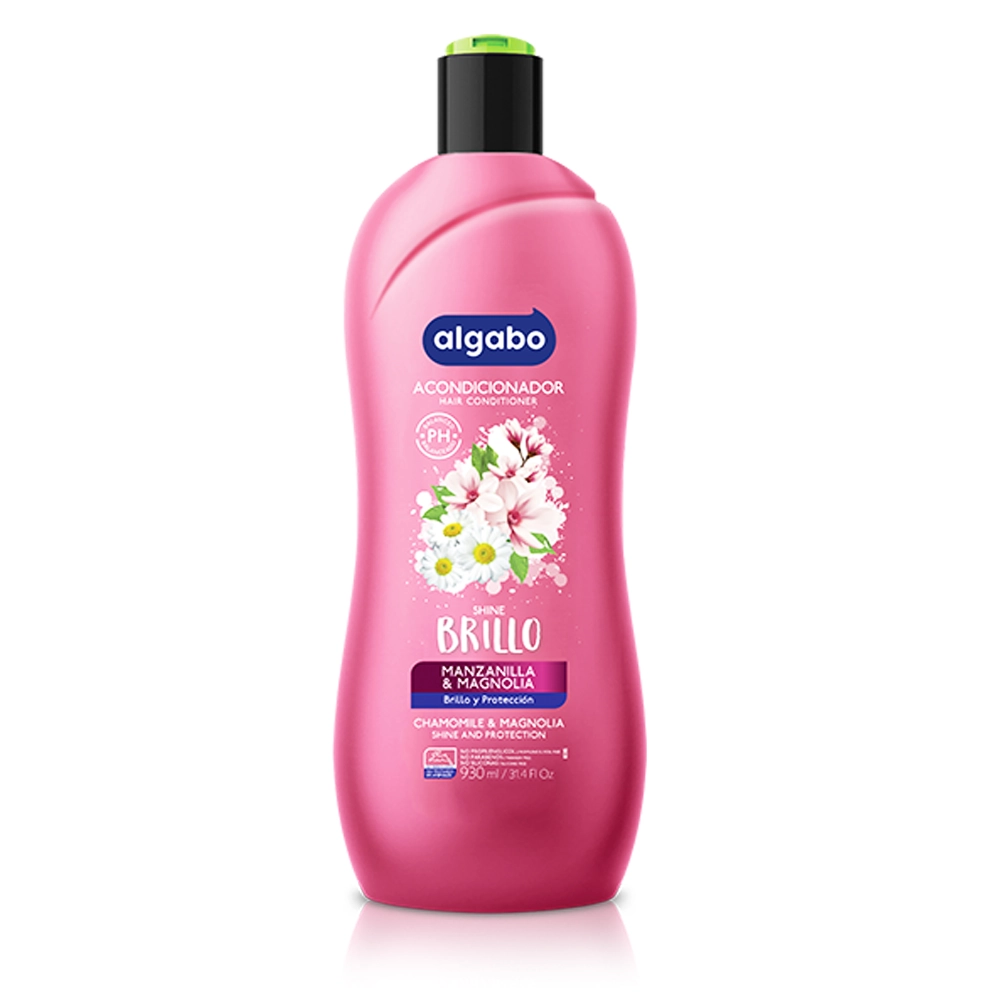 [6045912] Acondicionador Brillo manzanilla y Magnolia Algabo 930ml