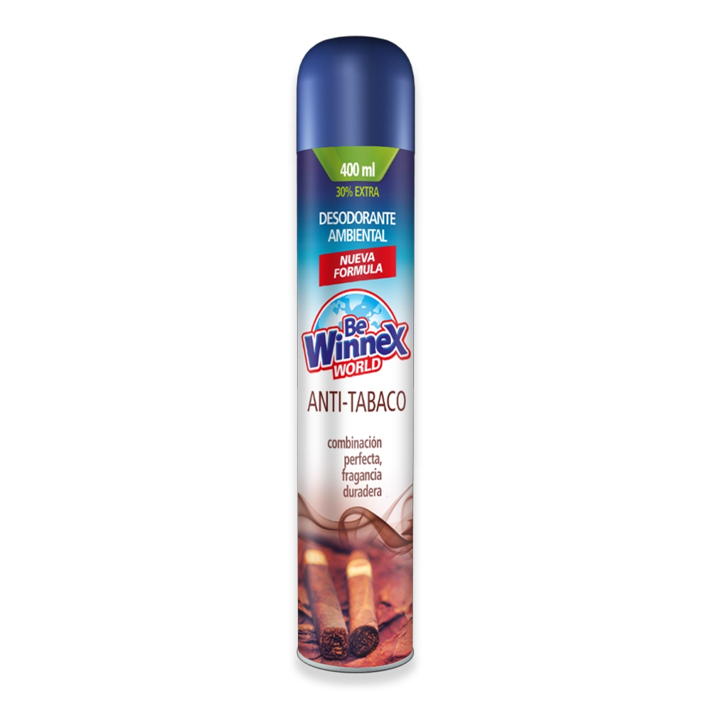 Desodorante Ambiental Anti-Tabaco Winnex 400ml