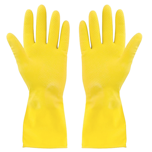 Guantes Latex Amarillo Talla M Brillex