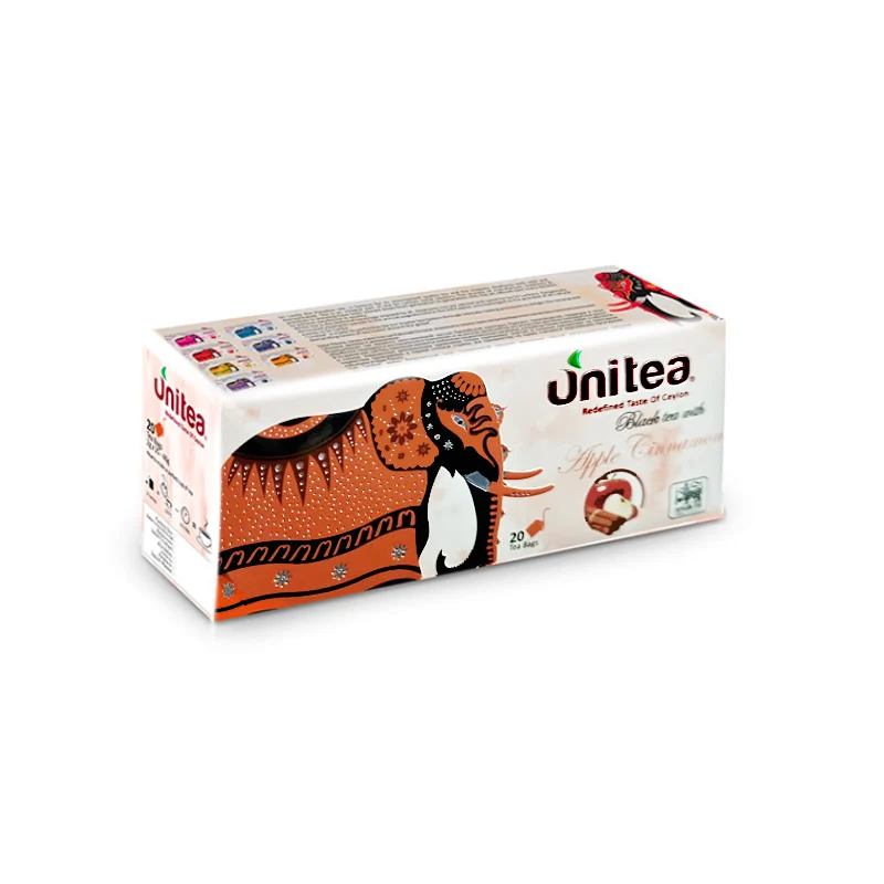 [UNI-1265] Té Negro Sri Lanka con Manzana Canela 20 bolsitas Unitea