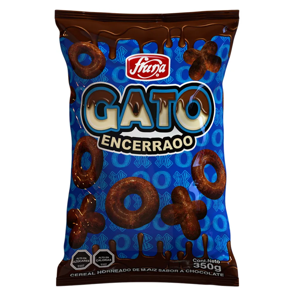 Gato Encerraoo Sufle Chocolate 350g Fruna