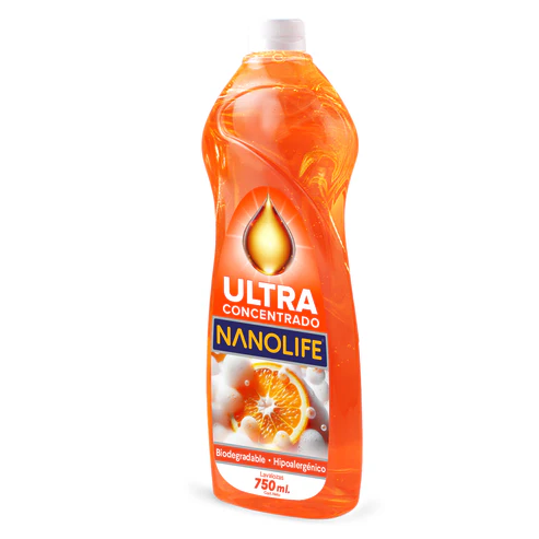 Lavalozas Ultra Concentrado Naranja Nanolife 750ml