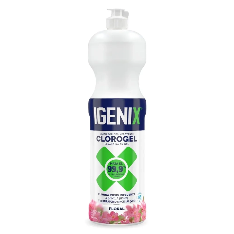 Cloro Gel Floral 900ml Igenix